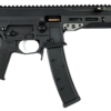 9mm, 5.8" Barrel, Black, Cap Compensator, Picatinny Rail, 35rd