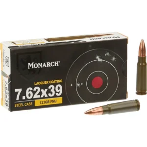 7.62×39 FMJ 122 GR 2396 FPS 500 RDS Bulk Ammo