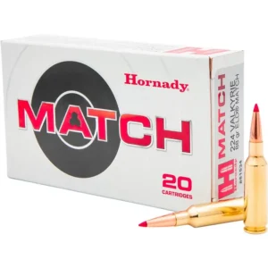 Hornady ELD Match .224 Valkyrie 88-Grain Rifle Ammunition 500 ROUNDS
