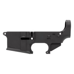 80% Lower Fire/Safe Marked - Anodized Black
