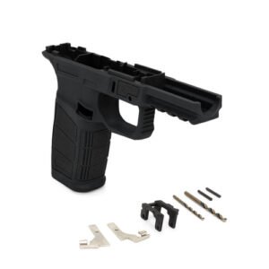 Geisler Defence Glock® 19x Compatible 80% Frame (Gen 2) – Black | Polymer80