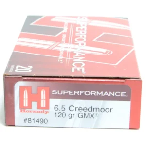 Hornady 6.5 Creedmoor 120 Grain GMX Superformance Ammunition (20 Rounds)